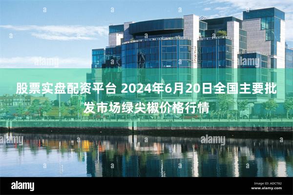 股票实盘配资平台 2024年6月20日全国主要批发市场绿尖椒价格行情