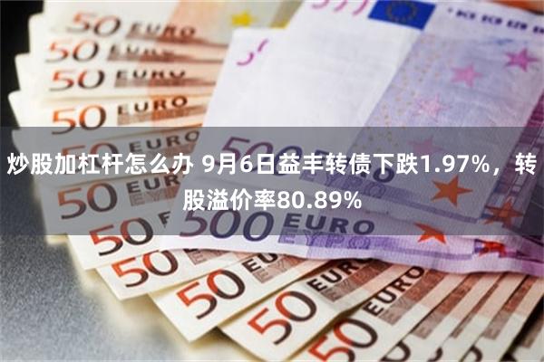 炒股加杠杆怎么办 9月6日益丰转债下跌1.97%，转股溢价率80.89%