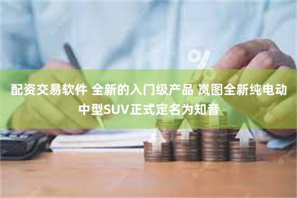 配资交易软件 全新的入门级产品 岚图全新纯电动中型SUV正式定名为知音