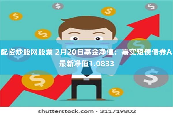 配资炒股网股票 2月20日基金净值：嘉实短债债券A最新净值1.0833